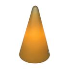 Sce France - Teepee Lamp - Glass Cone - Mustar Yellow, In Great Condition, Large Model (27Cm) thumbnail 2