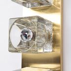 Peill & Putzler Ice Cube Messing En Glas Wand Of Plafondlamp thumbnail 7