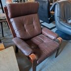 Vintage Zweedse Fauteuil Mid Century Design thumbnail 2