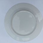 Vintage Chinese Bord Handgeschilderd.24 Cm.uitstekende Staat. thumbnail 4