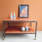 Vintage Engelse Nesting Tables, Bijzettafeltjes, Mimiset thumbnail 25