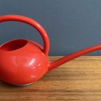 Red Plastic Watering Can 1960S thumbnail 8