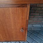 60'S Vintage Bureau Deens Bureau Teakhouten Desk thumbnail 9