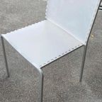 Set Van 6 Desalto 'Zip' Eetkamerstoelen, Marco Maran, Italië thumbnail 5