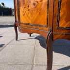 Antieke Franse Louis Xv-stijl Vitrinekast thumbnail 5