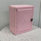 Roze Brocante Medicijnkastje Wandkastje Vintage thumbnail 3