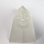 New Workshop Ltd Edition - Glas Sculpture - Gesatineerd Glas - Gesigneerd - 1992 thumbnail 6