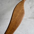 Heron Crane Sculptural Wooden Art Piece thumbnail 7
