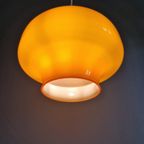 Vintage Oranje Opaline Hanglamp, Jaren 60-70 thumbnail 5