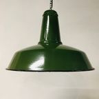 Bauhaus Fabriekslamp Groen thumbnail 2