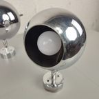 Duo Vintage Chroom Eyeball Wandlampen thumbnail 9