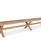 Prachtige Eettafel 5 Meter Eettafel Kruispoot 500x100 thumbnail 5