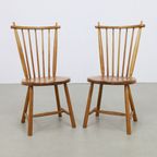 2x Spijlenstoel De Ster Geldermalsen, 1960s thumbnail 7