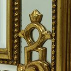 Large Decorative Gold Plated Mirror By Deknudt Belgium 1980s thumbnail 9