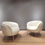 Set Of 2 Vintage Armchairs 1980s thumbnail 2