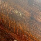 Vintage Dressoir / Retro Lange Extra Diepe Kast Donker Hout thumbnail 17