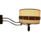 Vintage Wandlamp Met Zwenkarm thumbnail 3