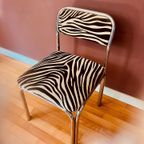 Set Van 6 Seventies Zebra Stoelen thumbnail 4