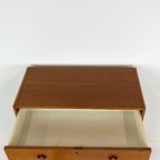 Scandinavisch Vintage Teak Fineren Ladekast Kajanin thumbnail 7