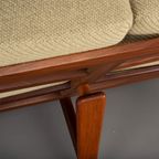 Deens Design Geherstoffeerde Bank Model No. 35 By Arne Wahl Iversen 1960s thumbnail 11