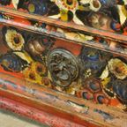 Folk Art Bruidskist, Circa 1850 thumbnail 13