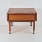 Vintage Nachtkastje Teak Lade Denemarken ’60 Mid Century thumbnail 3