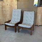 2x Vintage Pastoe Fauteuil thumbnail 9