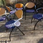 Set Van 6 Vepa Alpine Vergaderstoelen, Eetkamerstoelen, Stapelbaar thumbnail 2