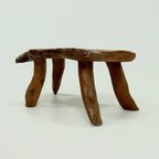 Xl Brutalist Tree Trunk Coffee Table 1960s thumbnail 6