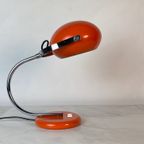Vintage Herda Lamp, 1960 60S Midcentury Oranje. thumbnail 9