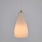 Vintage Philips Glazen Hanglamp Frosted Glas Mid Century ‘60 thumbnail 5