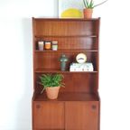 Vintage Deense Buffetkast | Wandkast Teak Fineer Keuken thumbnail 3