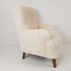 Artifort Fauteuil Pluche Teddy Off White Stof | Theo Ruth thumbnail 4