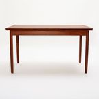Mid-Century Danish Dining Table With Dutch Pulls, 1970’S. thumbnail 10