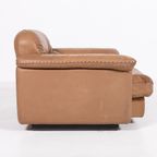De Sede Ds 101 Brown Leather Lounge Chairs / Fauteuil, 1970’s thumbnail 12