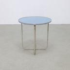 Dutch Round Bauhaus Side Table, 1930S thumbnail 4