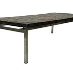Vintage Brutalist Coffee Table With Chrome Frame, 1970 thumbnail 20
