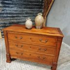 Antieke Ladekast Dressoir Commode Louis Philippe thumbnail 9