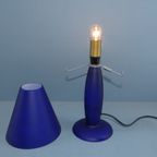 Blauwe Ikea Paddenstoellamp thumbnail 7