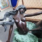 Tuin Bronzen Figuur. thumbnail 4