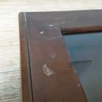 Antieke Winkel Vitrine / Liggende Houten Winkel Display / Antique Laying Shop Display thumbnail 16