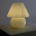 Vintage Glazen Mushroom Lamp thumbnail 5