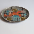 Abstract Geometric Plate By Gehel Paris, 1960S thumbnail 7