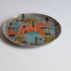 Abstract Geometric Plate By Gehel Paris, 1960S thumbnail 9