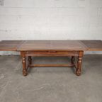 Uitschuifbare Eikenhouten Tafel thumbnail 10
