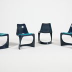 Set Of 4 Steen Ostergaard A-line Chairs By CADO thumbnail 3