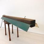 Xxl Vintage Tl Lamp Industrieel Jaren 60 / 70 Hanglamp thumbnail 2