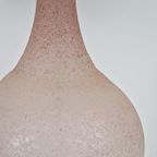 Xl Vintage Fles Tafellamp Vloerlamp Frosted Glas Italië '70 thumbnail 5