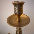 Grote Messing Kandelaar 3 Armen thumbnail 7
