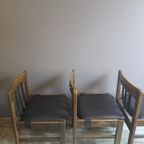 Vintage Brutalist Eetkamerstoelen thumbnail 6